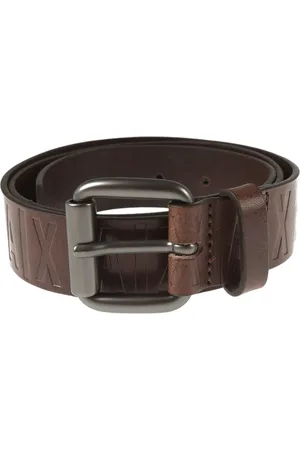 Armani Exchange Heren, Accessoires, Bruin, Maat: 75 CM