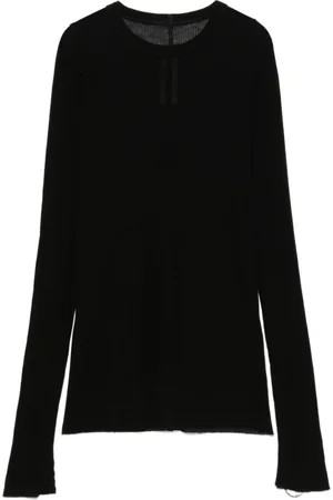 Rick Owens Dames, Tops, Zwart, Maat: L Zijde