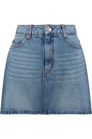 Ami Dames, Rokken, Blauw, Maat: W30 Denim
