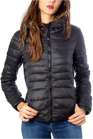 ONLY Dames, Jassen, Zwart, Maat: XS Nylon
