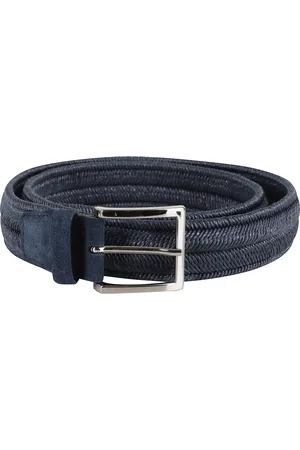 Orciani Heren, Accessoires, Blauw, Maat: 100 CM Linnen