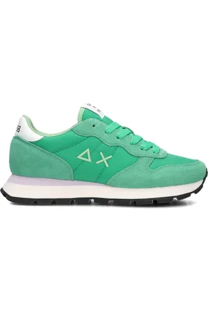sun68 Dames, Schoenen, Groen, Maat: 38 EU Nylon