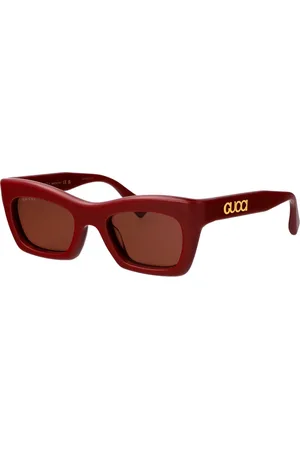 Gucci Dames, Accessoires, Rood, Maat: 50 MM