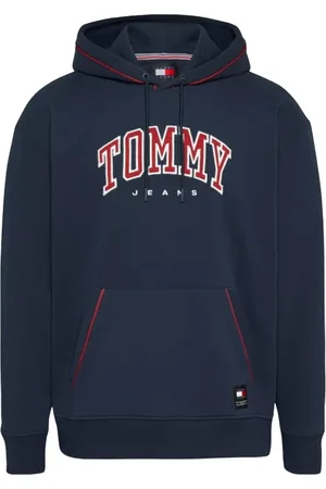 Tommy Hilfiger Heren, Sweatshirts & Hoodies, Blauw, Maat: S Katoen
