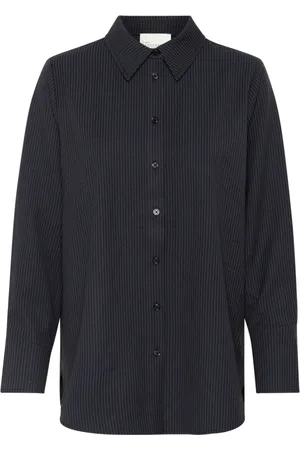 My Essential Wardrobe Dames, Blouses & Shirts, Blauw, Maat: L