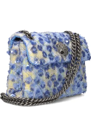 Kurt Geiger Dames, Tassen, Blauw, Maat: ONE Size Leer