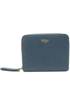 MULBERRY Dames, Pre-owned, Blauw, Maat: ONE Size Leer