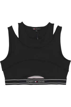 Tommy Hilfiger Dames, Tops, Zwart, Maat: XS Nylon