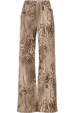 BLUMARINE Dames, Broeken, Bruin, Maat: XS Denim