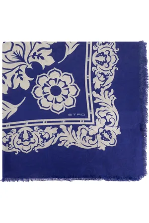 Etro Dames, Accessoires, Blauw, Maat: ONE Size Katoen