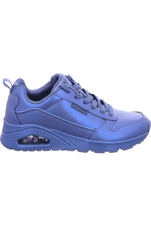 Skechers Dames, Schoenen, Blauw, Maat: 36 EU Leer