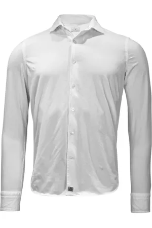 SONRISA Heren, Overhemden, Wit, Maat: L Jersey