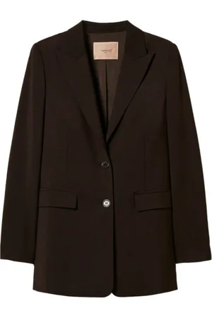 Twin-Set Dames, Jassen, Bruin, Maat: 2XS