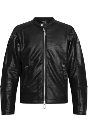 Dsquared2 Heren, Jassen, Zwart, Maat: L Leer