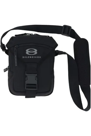 Balenciaga Heren, Tassen, Zwart, Maat: ONE Size Polyamide