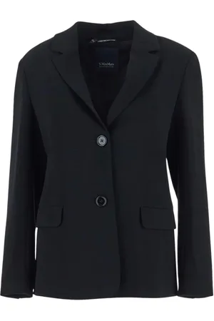 Max Mara Dames, Jassen, Blauw, Maat: 2XS