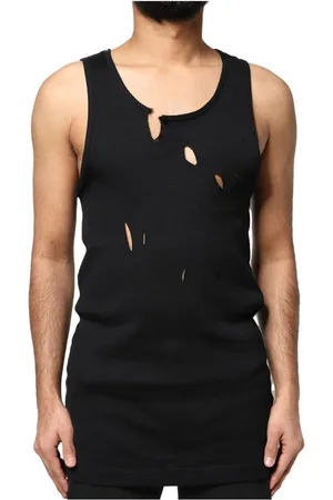 Dolce & Gabbana Heren, Tops, Zwart, Maat: XL Katoen