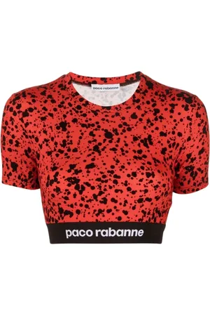 Paco rabanne Dames, Sport, Rood, Maat: XS Spandex
