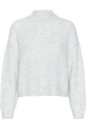 Gestuz Dames, Truien, Grijs, Maat: XS