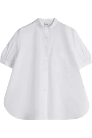 Aspesi Dames, Blouses & Shirts, Wit, Maat: XS Katoen