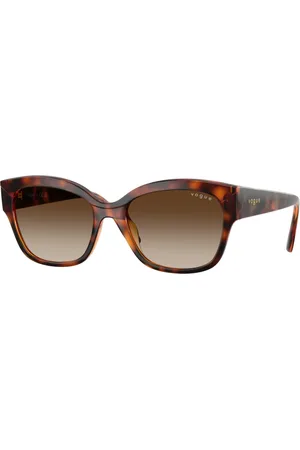 vogue Dames, Accessoires, Bruin, Maat: 55 MM Nylon