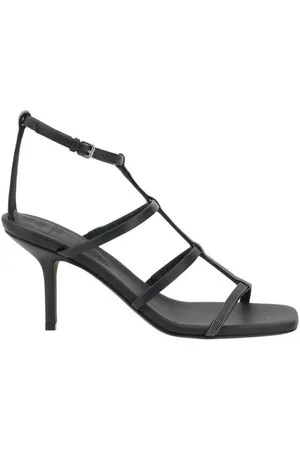 Brunello Cucinelli Dames, Schoenen, Zwart, Maat: 40 EU Leer