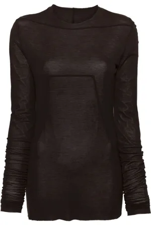 Rick Owens Dames, Tops, Bruin, Maat: M