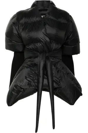 Rick Owens Dames, Jassen, Zwart, Maat: M Nylon