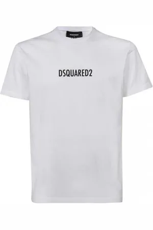 Dsquared2 Heren, Tops, Wit, Maat: 2XL Katoen