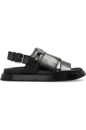 Alexander McQueen Dames, Schoenen, Zwart, Maat: 43 EU Leer