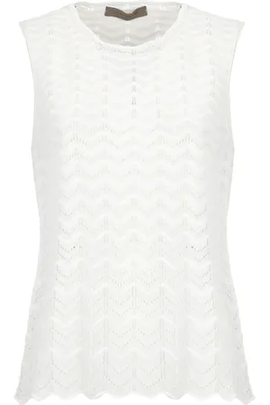 D.EXTERIOR Dames, Tops, Wit, Maat: M Viscose