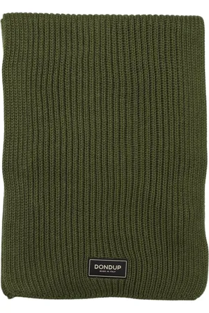 Dondup Heren, Accessoires, Groen, Maat: ONE Size Wol