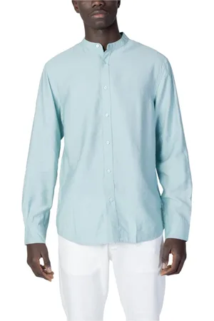 Antony Morato Heren, Overhemden, Groen, Maat: XL Viscose