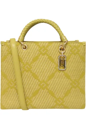 Elisabetta Franchi Dames, Tassen, Geel, Maat: ONE Size Leer
