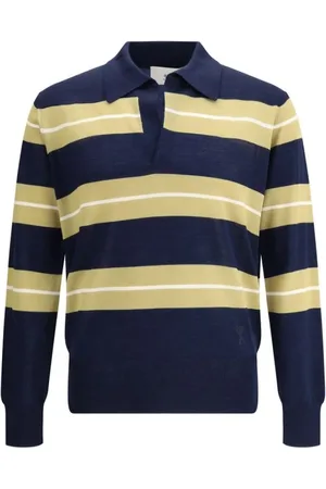 Ami Heren, Tops, Veelkleurig, Maat: L Wol