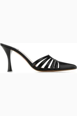 PARIS TEXAS Dames, Schoenen, Zwart, Maat: 37 1/2 EU Leer