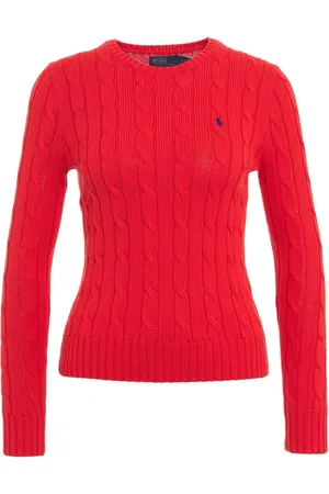 Ralph Lauren Dames, Truien, Rood, Maat: M Katoen