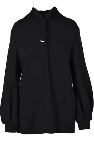 CHARLOTT Dames, Truien, Zwart, Maat: L Wol
