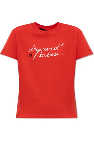 Dsquared2 Dames, Tops, Rood, Maat: S Katoen