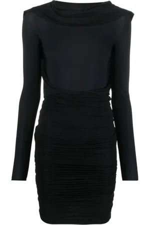 Maison Margiela Dames, Jurken, Zwart, Maat: XS