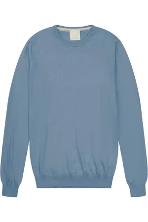 At.p.Co Heren, Truien, Blauw, Maat: 2XL Katoen