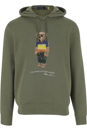 Ralph Lauren Heren, Sweatshirts & Hoodies, Groen, Maat: XL Katoen