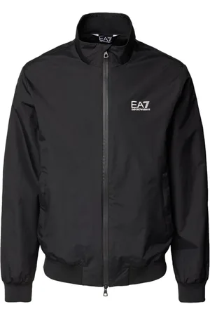EA7 Heren, Jassen, Zwart, Maat: 2XL Nylon