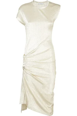 Paco rabanne Dames, Jurken, Grijs, Maat: XS