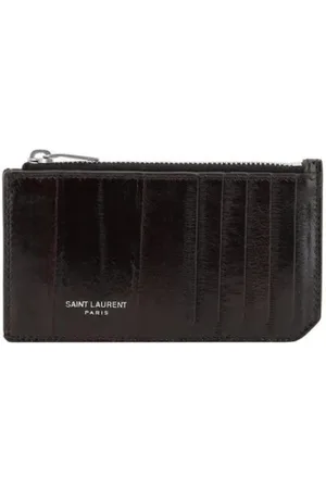 Saint Laurent Heren, Accessoires, Zwart, Maat: ONE Size Leer
