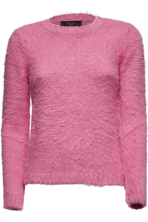 Max Mara Dames, Truien, Roze, Maat: L Katoen