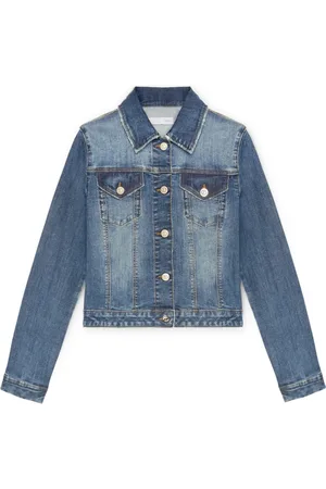 Motivi Dames, Jassen, Blauw, Maat: M Denim