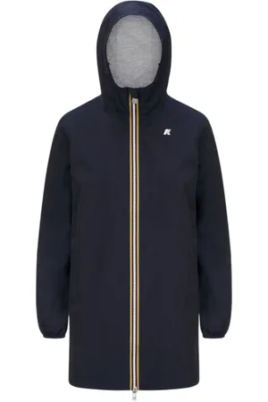K-Way Dames, Jassen, Blauw, Maat: 2XL Jersey