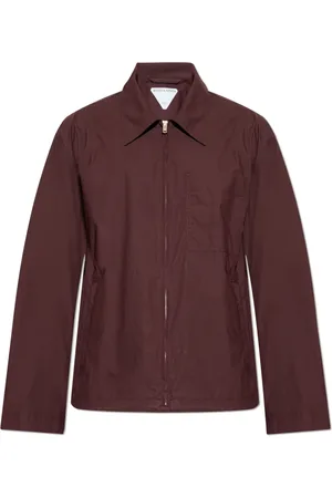 Bottega Veneta Heren, Jassen, Rood, Maat: M Katoen