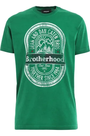 Dsquared2 Heren, Tops, Groen, Maat: S Katoen